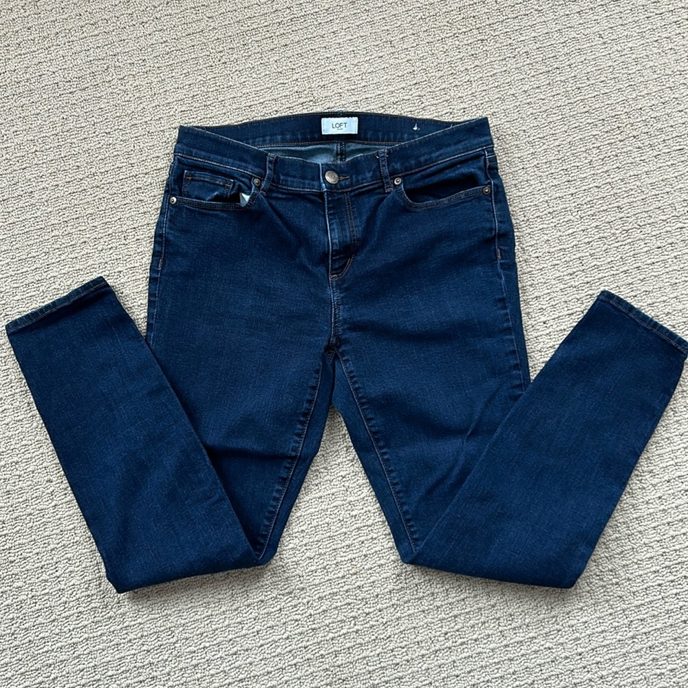 Loft modern skinny jeans